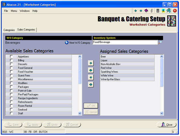 Worksheet Categories